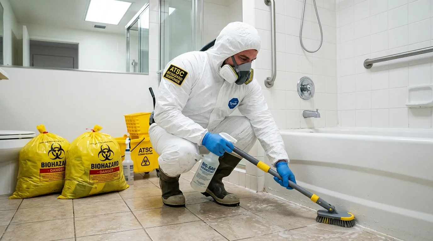 Decontamination equipment deployed for Blood Cleanup in Kingsessing